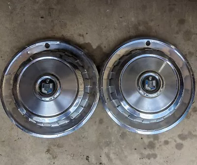 Vintage 1957 Mercury Colony Park Hubcap Wheel Cover Set Of 2 USED **READ** • $22.95