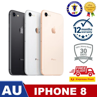 $310 • Buy New Factory Unlocked Apple IPhone 8 64/256GB New Sealed Box Smartphone AU Stock