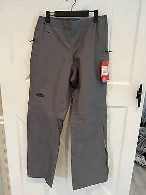 North Face Women's Venture  DryVent Grey Snow Ski Snowboard Pants Size Med NWT • $45