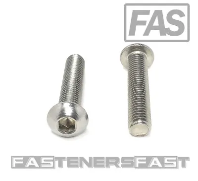 (20) M8 X 1.25 X40 Stainless Steel Button Head Socket Cap Screws ISO7380 M8-1.25 • $19