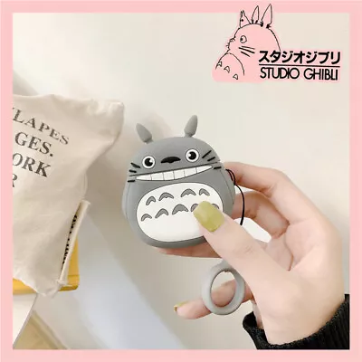 £4.20 • Buy Catroon 3D TOTORO Earphone Case Cover For A Pple Airpods 1/2 Pro Charger Gift
