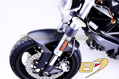 Ducati Monster 696 796 1100 100% Carbon Fiber Front Fender Mudguard  Matte  • $197.87