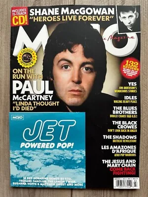 MOJO Magazine & CD March 2024 PAUL McCARTNEY Band On The Run Exclusive YES Black • $14.99