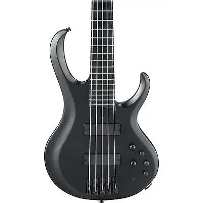 Ibanez BTB625EXBKF BTB Iron Label 5-String Electric Bass - Black Flat • $691.20