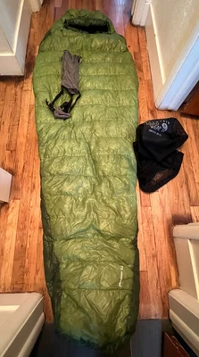 $140 • Buy Mountain Hardwear Phantom 32° Ultralight Down Sleeping Bag