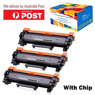 3xTN-2450 With Chip Toner For Brother MFC-L2713DW MFC-L2730DW MFC-L2750DW 2350DW • $37.99