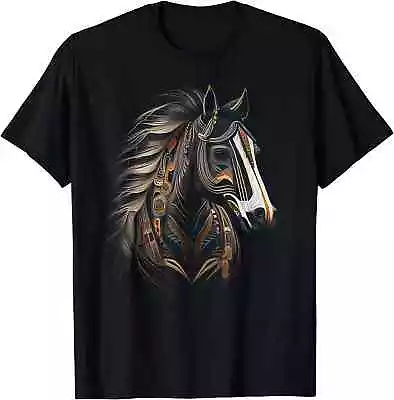 HOT SALE! Horse Tribal Abstract Native American Graphic T-Shirt S-5XL • $22.99