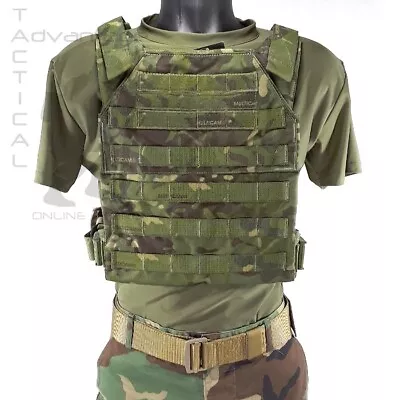 Grey Ghost Gear Minimalist MOLLE Plate Carrier - Multicam Tropic - NO ARMOR • $125