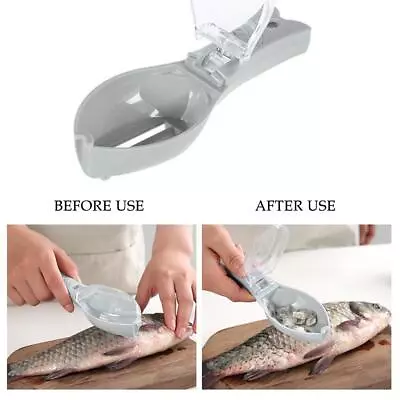 1x Fish Scale Remover Cleaner Scaler Descaler Home AU. Kitchen Tool K5I1 • $5.16