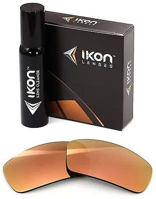 Polarized IKON Iridium Replacement Lenses For Oakley Ten X Rose Gold Mirror • $35.90