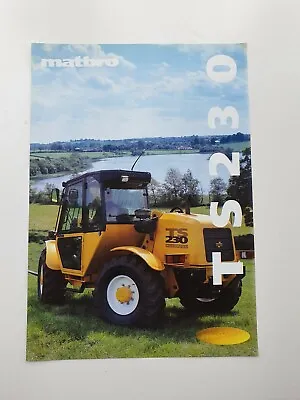 Matbro Ts230 Telehandler Sales Leaflet  • £2.99