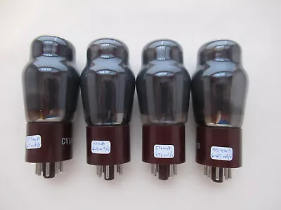 Matched Quad 6V6G CV509 Fivre Vacuum Tube Valves NOS Boxed • £199