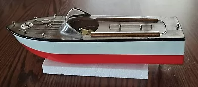 Vintage  Toy Battery Operated Boat Made In Japan  • $125