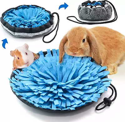 Rabbit Foraging Mat Interactive Feed Game For Boredom Small Pet Puzzle Toy OV • $12.98