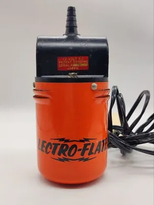 Vintage Lectro-Flate Electric Air Pump For Car Made In Japan  • $25