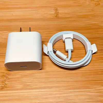 $6.88 • Buy 20W IPhone Charger Fast Cable & Wall Cube For IPHONE  Plus 11 12 1314 Pro MAX 