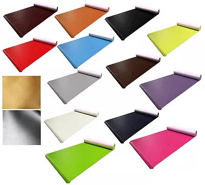 £0.99 • Buy Faux Leather Fabric Leatherette Soft PU Waterproof Material Upholstery Vehicle