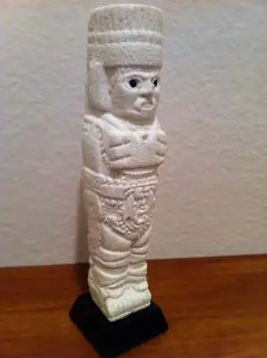 Handmade Aztec Toltec Atlantean Warrior Modern Art Statue (small)  • $12.99