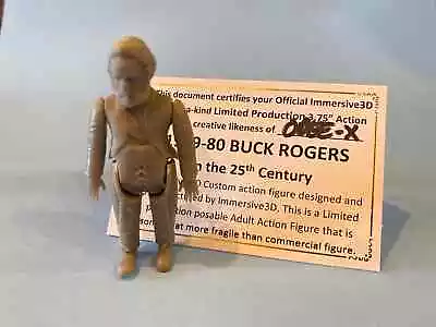 BUCK ROGERS ODEE-X Custom Vintage MEGO Style Action Figure Collectable COA • $24