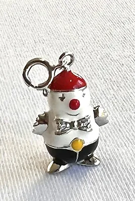 Aaron Basha Inspired Enamel Clown Charm Pendant Sterling Silver • $15.90