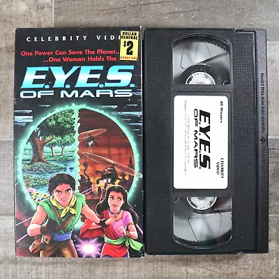 E.Y.E.S. Eyes Of Mars 1995 VHS Iku Suzuki Anime Space Drama Sci-Fi! Hard To Find • $18.55