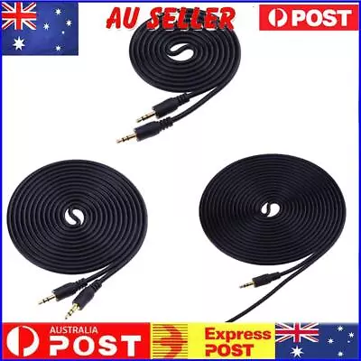 AUX Cable 3.5mm Stereo Audio Extension Male To Male Auxiliary Car Cord • $8.59