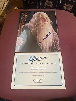 Ian McKellen (Gandalf) Signed 8 X 10 Photo With COA Lord Of The Rings • £149.99