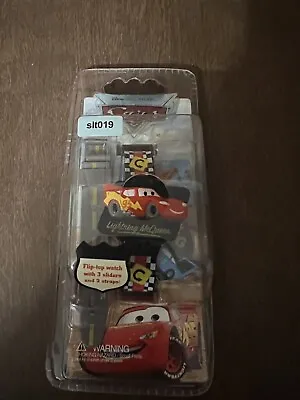 Disney's Cars Lightning McQueen Watch Rare Vintage Children's Kids Flip Top • $29.99