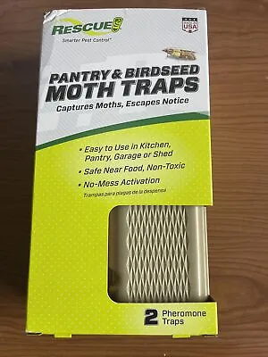 Rescue Pantry & Birdseed Moth Traps With Pheromone Lure 2 Traps • $9.25