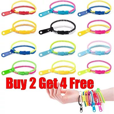 £2.44 • Buy Sensory-Zipper Fidget Bracelet Zip Stim Toys Stress Anxiety Relief Autism ADHD