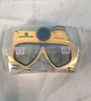 LIQUID IMAGE Yellow Underwater Mask Digital Camera (Not Tested) • $9.99