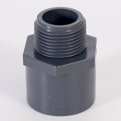 836 Schedule 80 PVC Fittings Male Adapter Connector 3  • $128.44