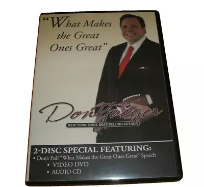 ''What Makes The Great Ones Great'' By Don Yaeger DVD/CD • $49.99