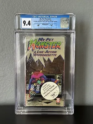 My Pet Monster SEALED VHS Mint! Holy Grail 1 Of 1! CGC IGS VGA 🔥🔥🔥 • $15000