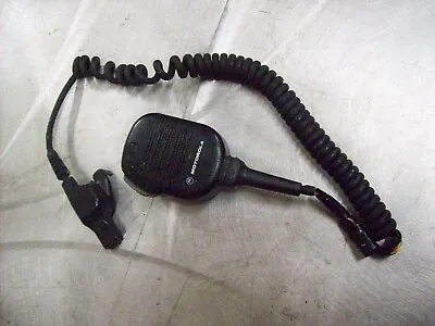 F46) USED Motorola Mic NMN6193B - With FRAYED CORD • $12.99