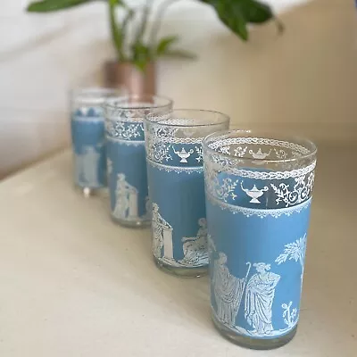 Vintage Wedgwood Set Of Mid-Century Wedgwood Glasses For Gift Set Of 4 Drinkware • $28