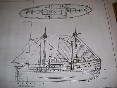 LIGHTSHIP #50  Ship  Model Boat Plan • $22.99