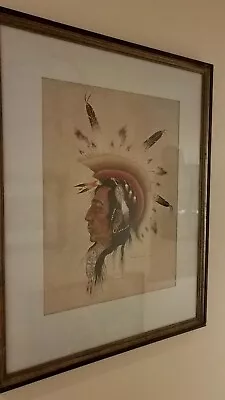 Woody Crumbro 1968 Framed Picture Vintage Black Owl Print • $259.99