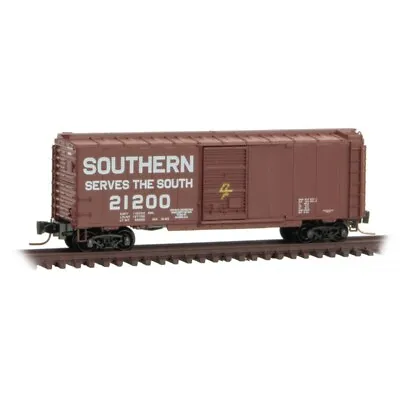 Micro Trains Z Scale ~ New 2024 ~ 40’ Southern Railway Box Car #21200 ~ 50000107 • $24.72