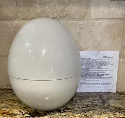 Giant Microwave Egg Boiler Holds 4 Eggs 312027 NEW In Box • $5