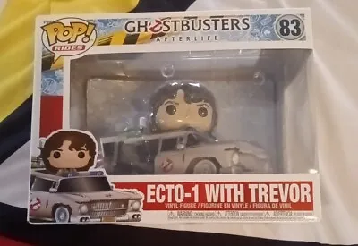 Funko Pop! Rides: Ghostbusters - Ecto-1 With Trevor #83 • £14.25