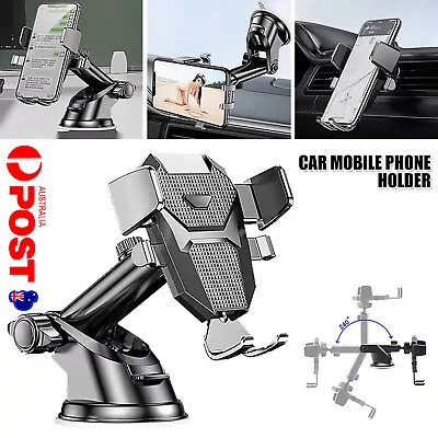 Car Mobile Phone Holder Gravity Dashboard Suction Mount Stand For Universal ~ • $11.99