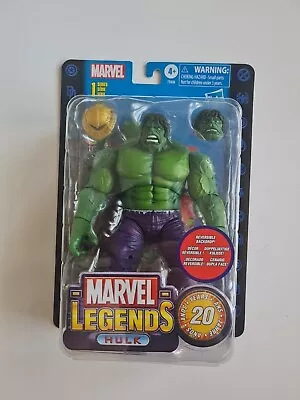 INCREDIBLE HULK Marvel Legends 20th Anniversary Figure  • $54.98