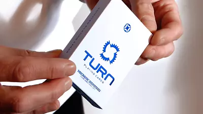 TURN (Blue) Playing Cards By Mechanic Industries - Trick • $13.75