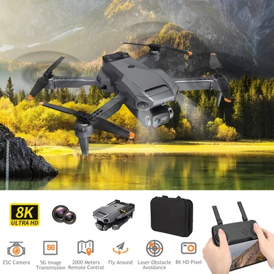 $28.99 • Buy 8K 5G GPS Drone With HD Camera Drones WiFi FPV Foldable RC Quadcopter 3Batteries