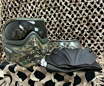$124.95 • Buy NEW V-Force Grill Paintball Mask - SE Woodland Camo W/ Ninja Black & Clear Lense
