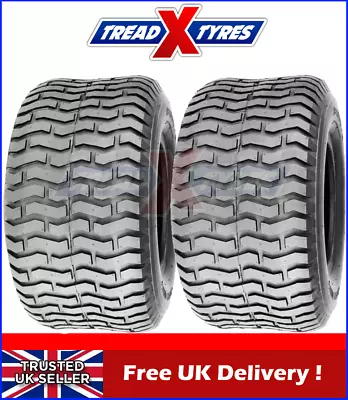 Two 18x8.50-8 4 Ply Deli 18x850-8 Lawn Mower / Golf Buggy / Tractor / Turf Tyre • £59.99