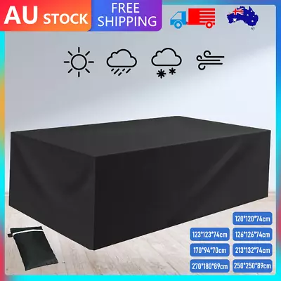 $18.55 • Buy Outdoor Waterproof Furniture Cover Patio Garden Rain Snow UV Table Sofa Couch