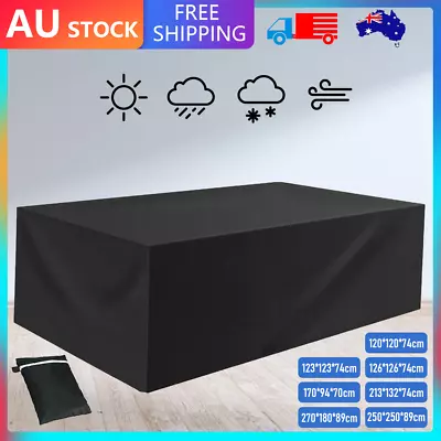 Outdoor Waterproof Furniture Cover Patio Garden Rain Snow UV Table Sofa Couch • $14.79