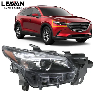 For 2016-2020 Mazda CX-9 CX9 LED Headlight W/Bulb W/O AFS Passenger Right Side • $252.99